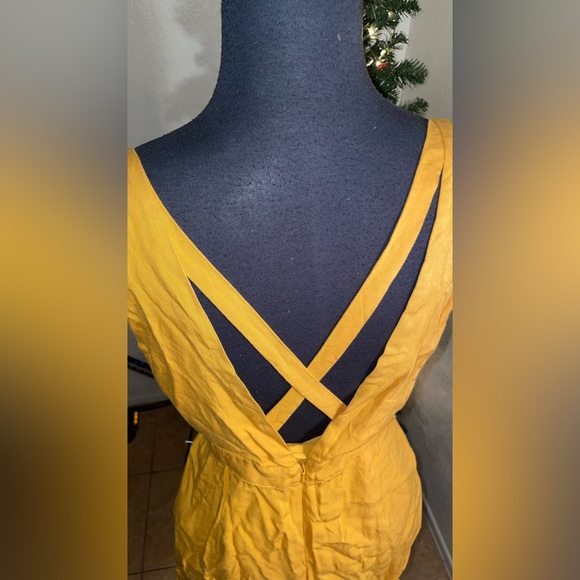 Forever 21 Mustard Romper - Picture 10 of 11